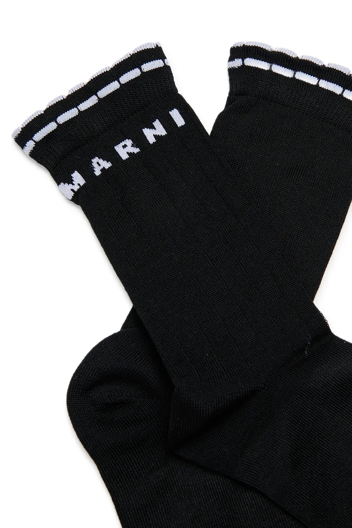 Marni șosete pentru copii MZ38F SOCKS M01766.M00WX negru SS26