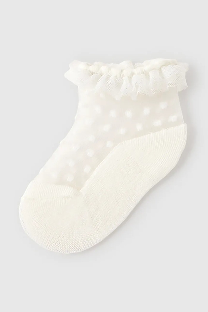 Ponožky pre bábätká Mayoral Newborn béžová 9056.2L.Newborn.PPY2