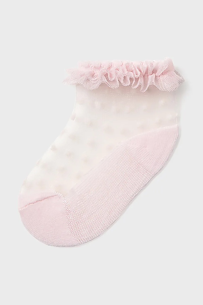 Nogavice za dojenčka Mayoral Newborn roza 9056.2L.Newborn.PPY2