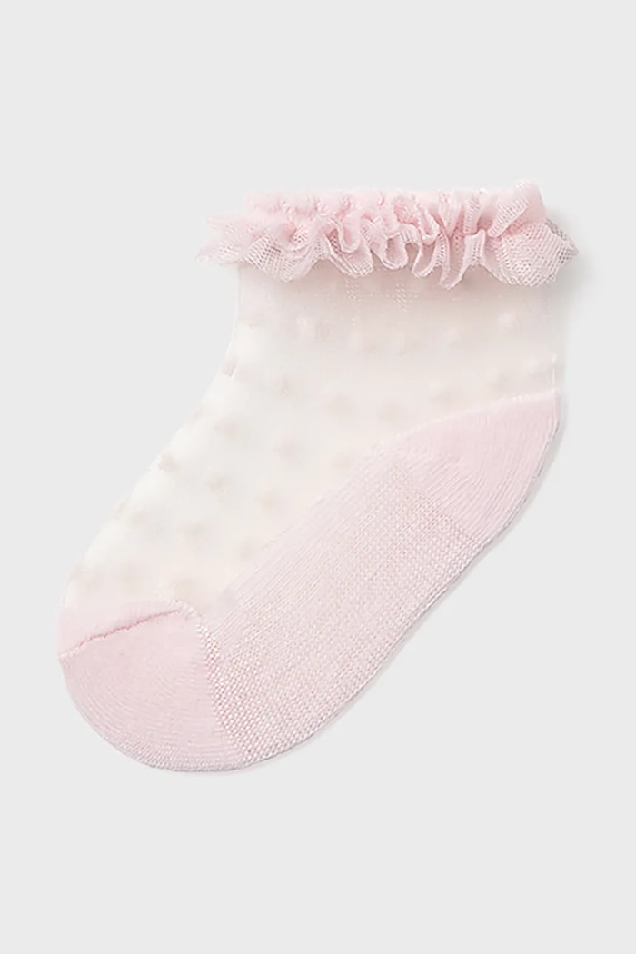 Nogavice za dojenčka Mayoral Newborn roza 9056.2L.Newborn.PPY2