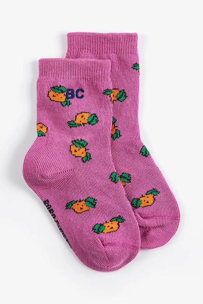 Ponožky pre bábätká Bobo Choses Tangerine ružová 126AH004