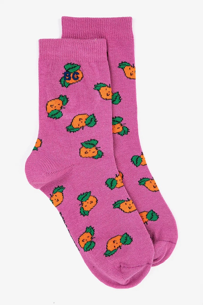 Detské ponožky Bobo Choses Tangerine ružová 126AI011