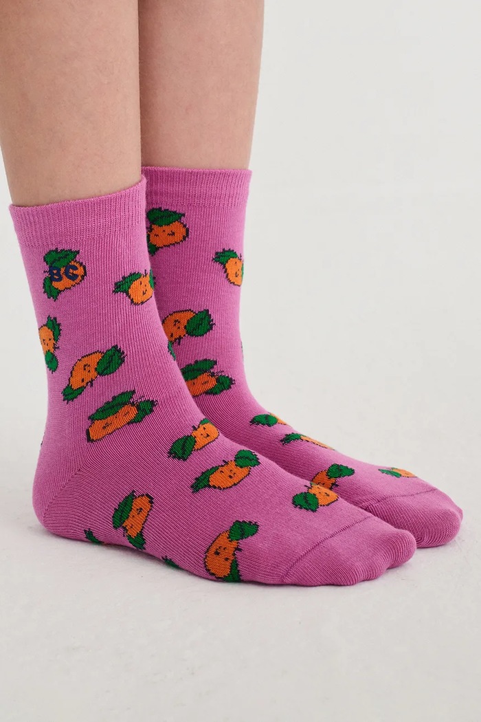Dievča Detské ponožky Bobo Choses Tangerine 126AI011 ružová