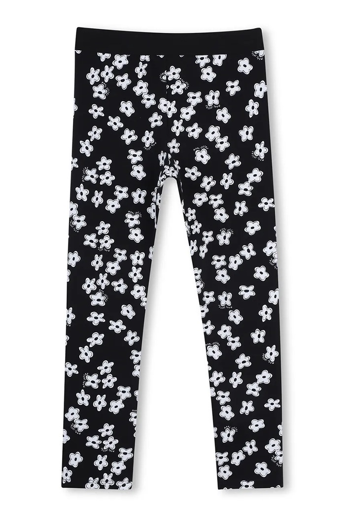 Dievča Detské legíny Marc Jacobs W60730.156 čierna