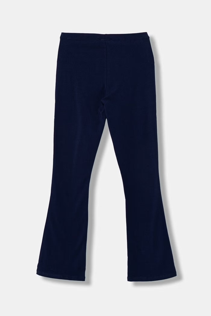 Detské bavlnené legíny s elastanom United Colors of Benetton 3MT1CF037.G.Riproposto tmavomodrá SS26