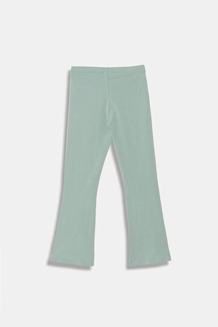 Detské bavlnené legíny s elastanom United Colors of Benetton 3MT1CF037.G.Stagionale tyrkysová SS26