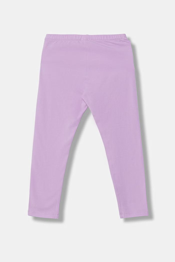 United Colors of Benetton legíny detské bavlnené s elastanom 3MT1GF01L.P.Stagionale fialová SS26