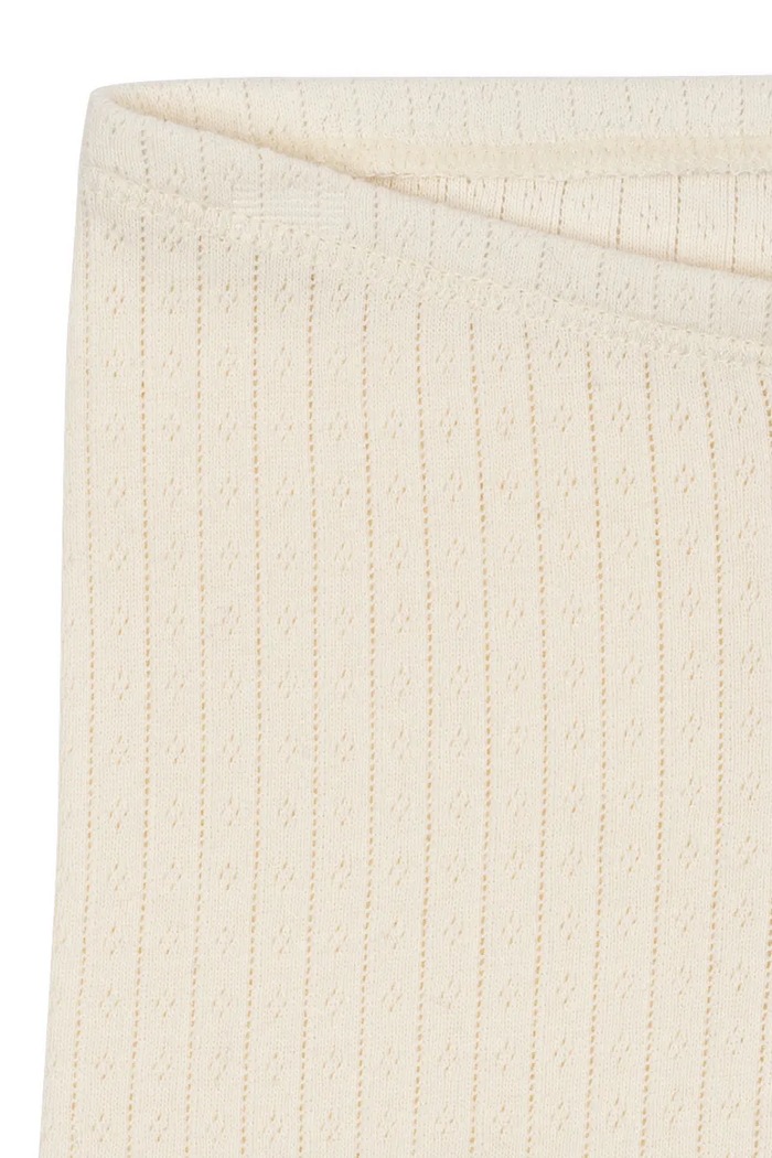 Chłopiec Konges Sløjd legginsy bawełniane dziecięce MINNIE PANTS GOTS KS104378.PreSpring beżowy
