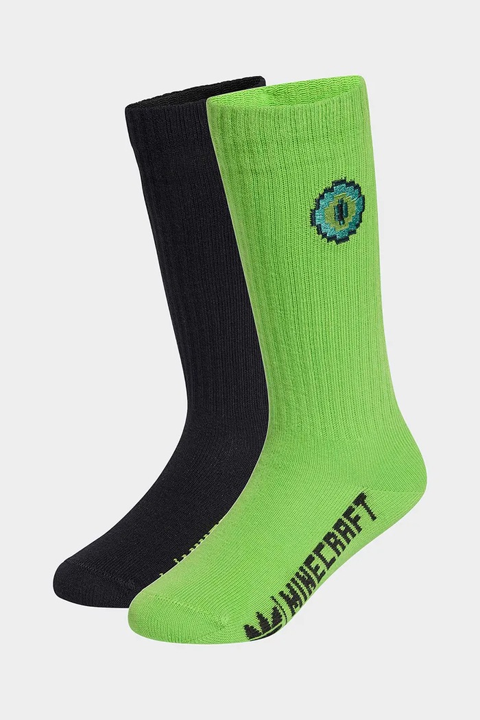 adidas Originals șosete copii MINECRAFT 2-pack negru KE4857