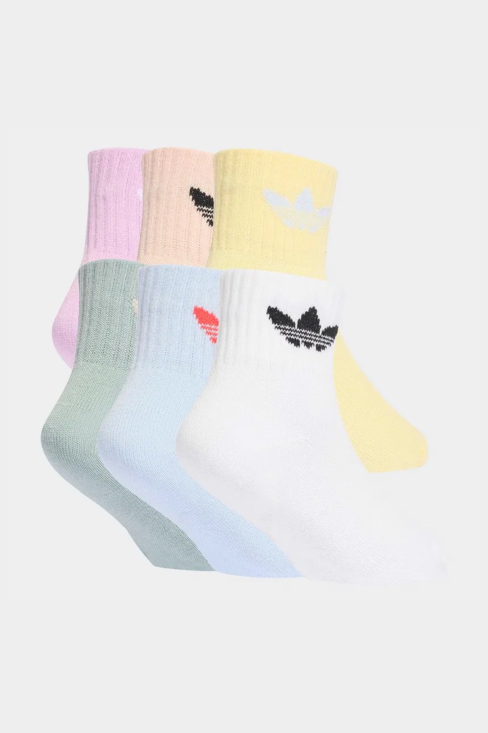 adidas Originals șosete copii 6-pack KC7916 alb SS26