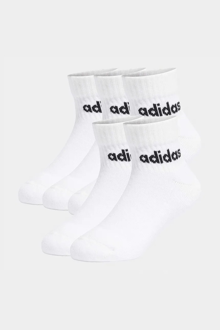 adidas Performance șosete pentru copii cu bumbac 5-pack alb KA7440