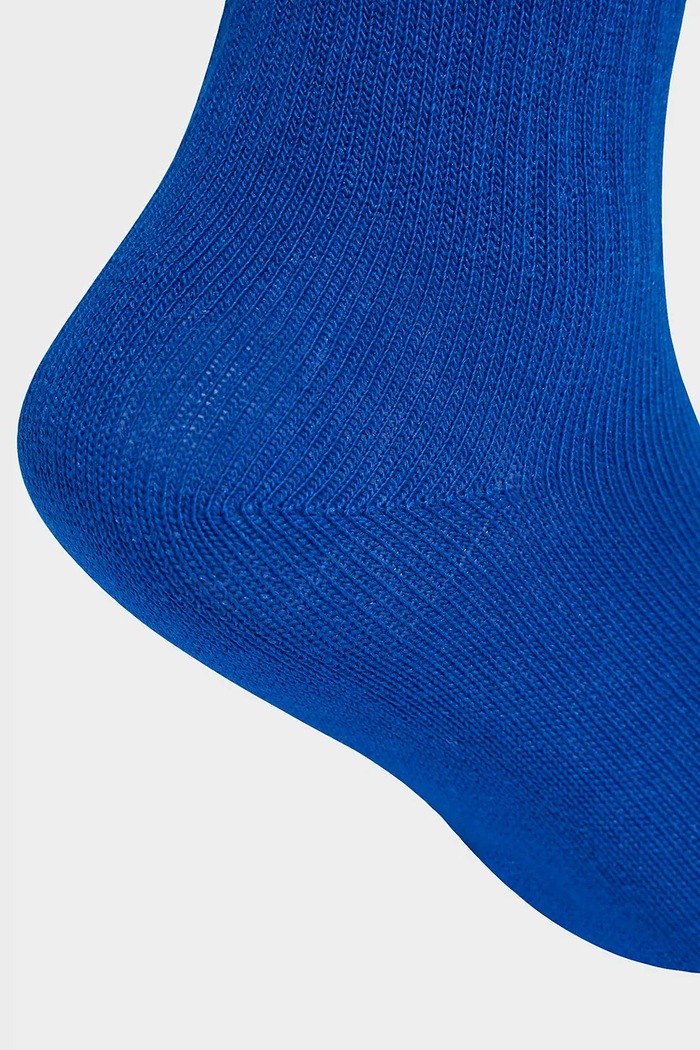 Detské bavlnené ponožky adidas Originals 3-pak modrá KE4616
