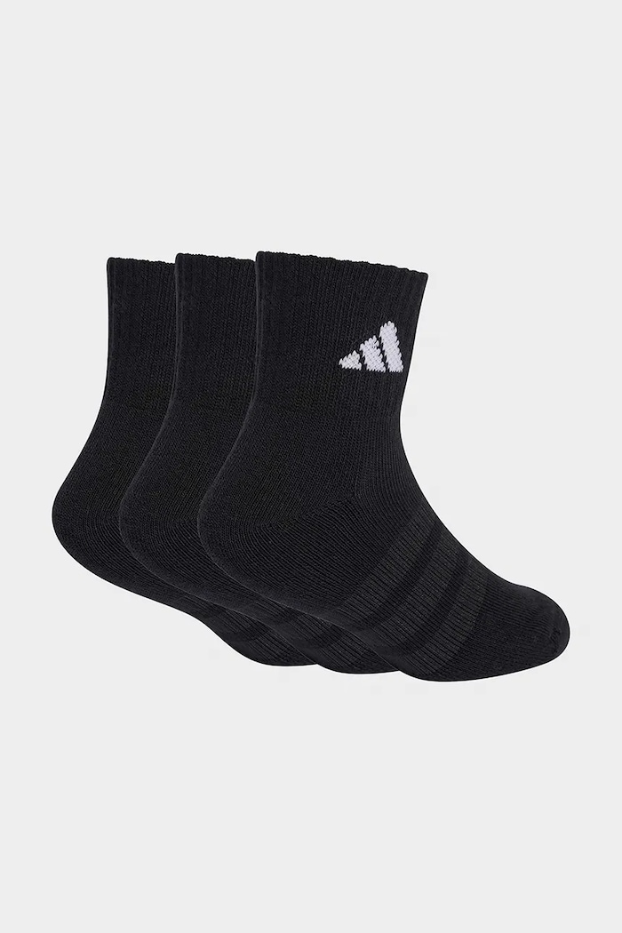 adidas Performance șosete pentru copii cu bumbac 3-pack KD1722 negru SS26