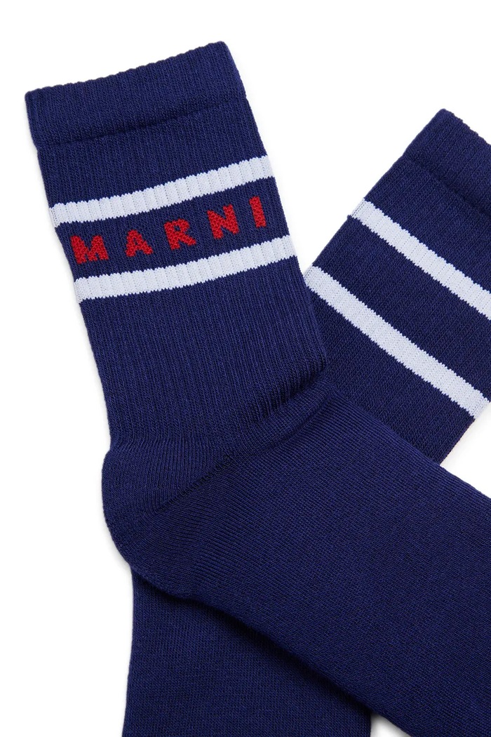 Detské ponožky Marni MZ42U SOCKS M01813.M00U1 tmavomodrá SS26