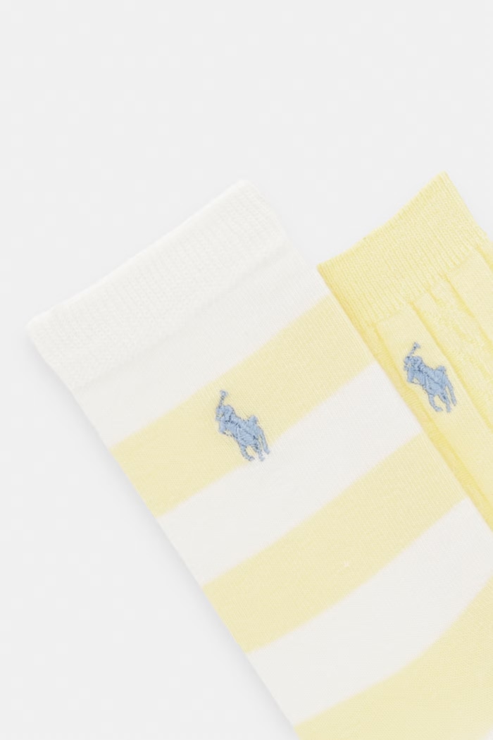 Polo Ralph Lauren skarpety dziecięce 3-pack 448P11078002 żółty SS26