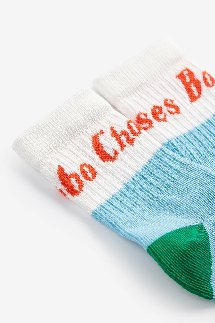 Detské ponožky Bobo Choses 126AH006 modrá SS26