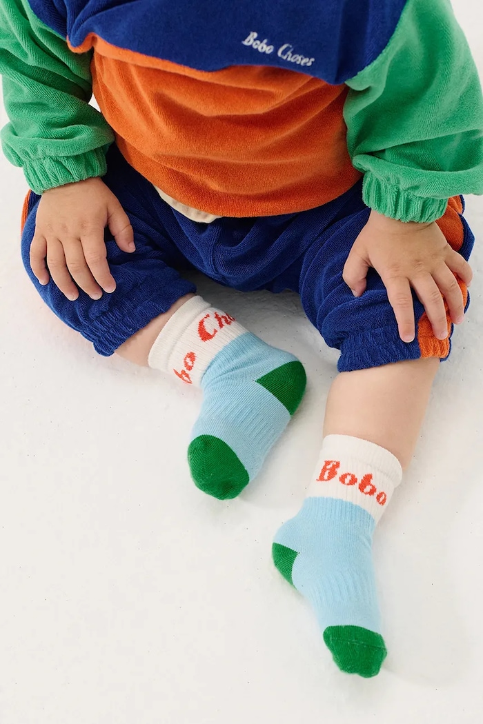 Chlapec Detské ponožky Bobo Choses 126AH006 modrá