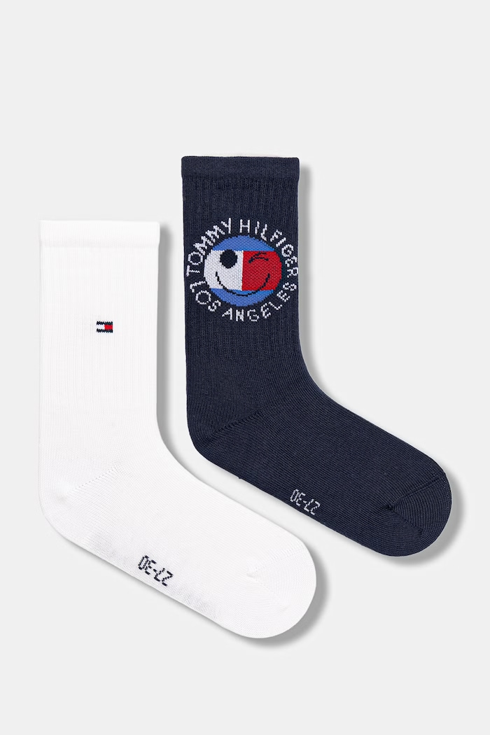 Tommy Hilfiger șosete copii 2-pack bleumarin 701238509.PPY2