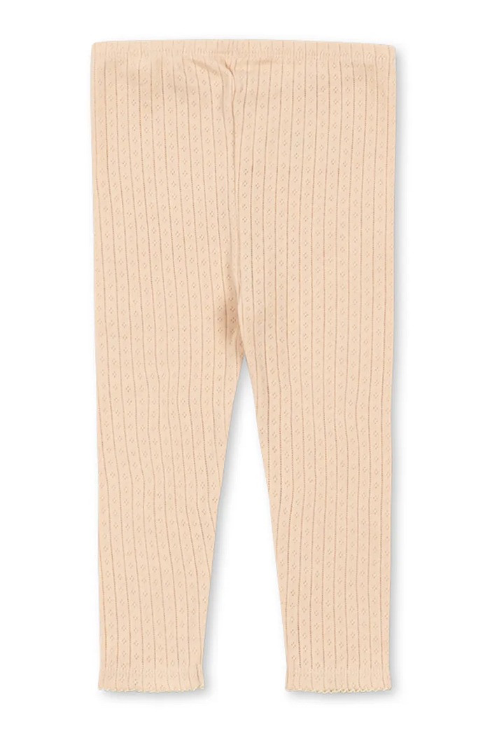 Konges Sløjd legíny detské bavlnené MINNIE PANTS GOTS KS105480.PPY2 béžová SS26