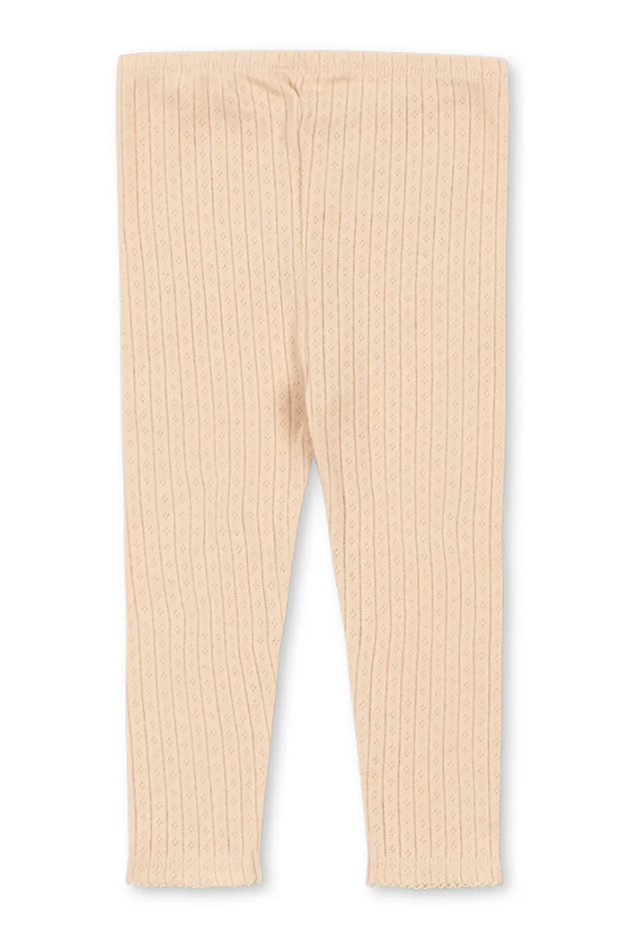 Konges Sløjd legíny detské bavlnené MINNIE PANTS GOTS KS105480.PPY2 béžová SS26