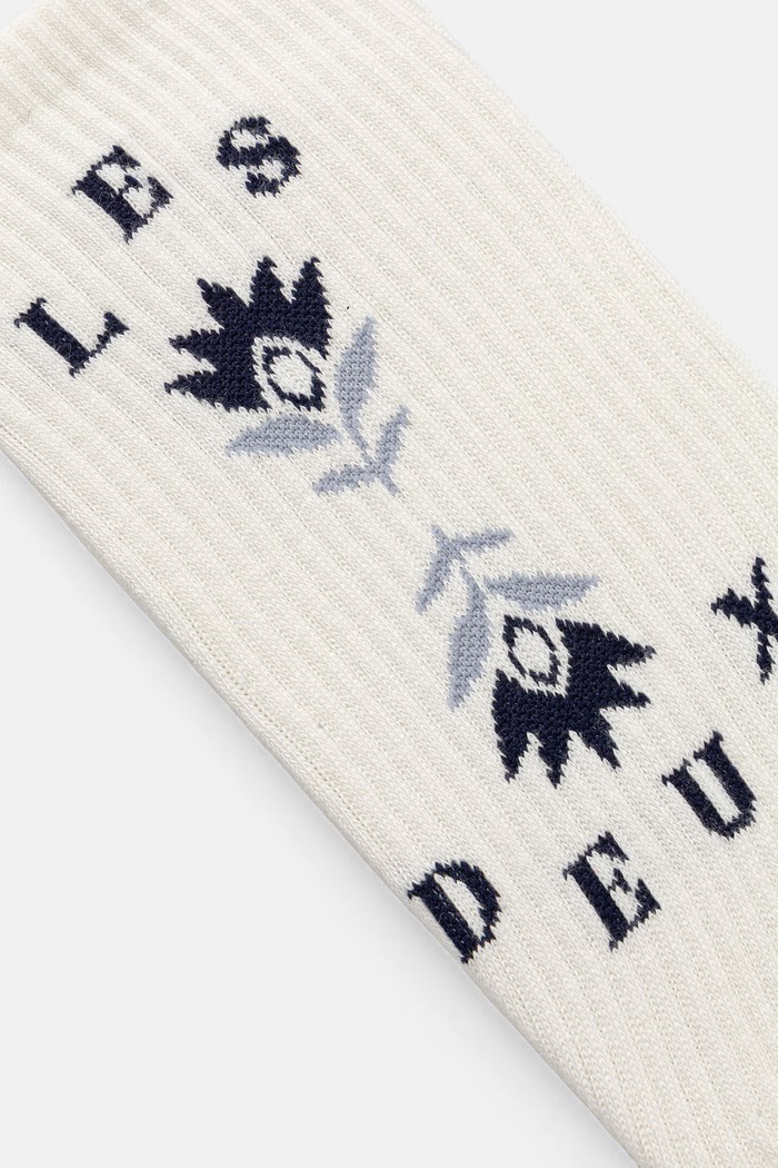 Les Deux мъжки чорапи Logo 2 броя 1001404 бежов SS26
