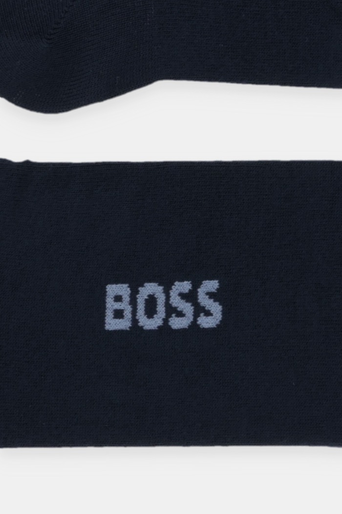 Чорапи BOSS 2P AS Logo Bamboo (2 чифта) 50538188 тъмносин SS26