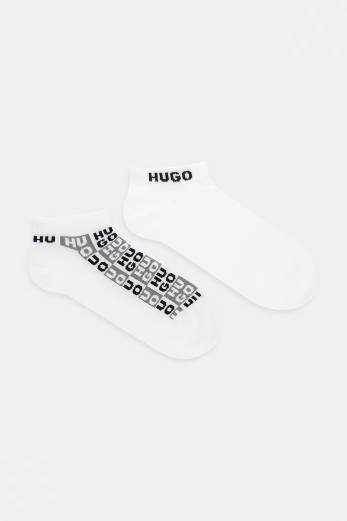 HUGO ponožky pánske 2P AS AARON CC 2-pak biela 50553167