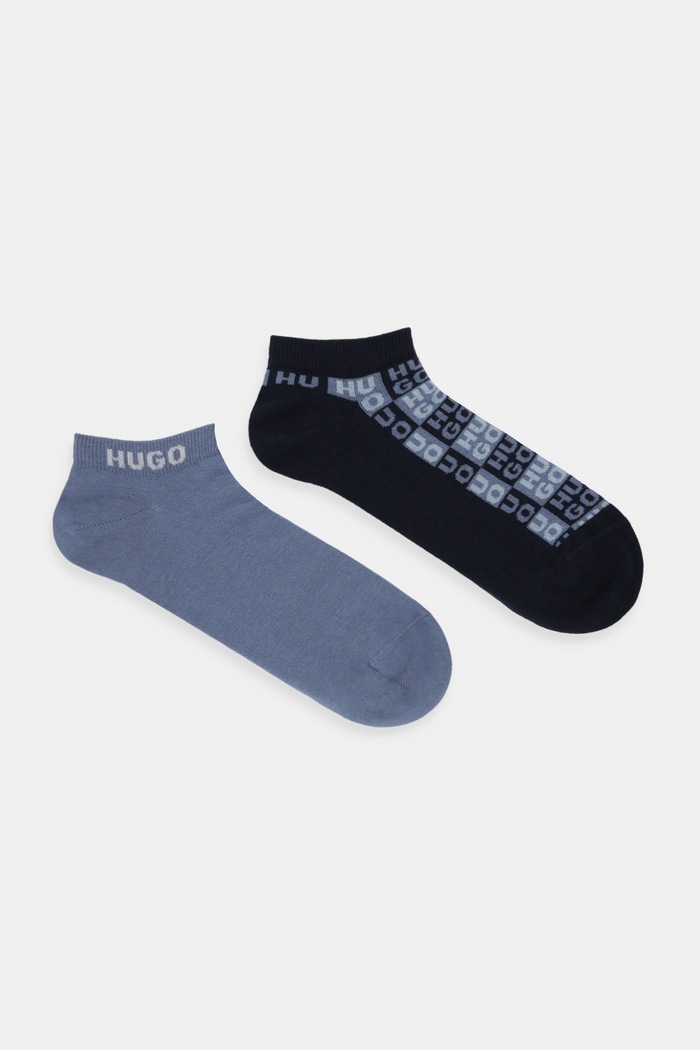 HUGO чорапи мъжки 2P AS AARON CC 2 броя терлици тъмносин 50553167