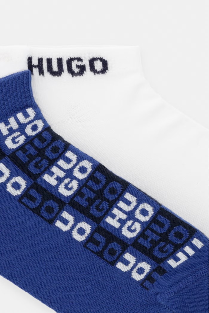 HUGO κάλτσες ανδρικές 2P AS AARON CC 2-pack 50553167 μπλε SS26