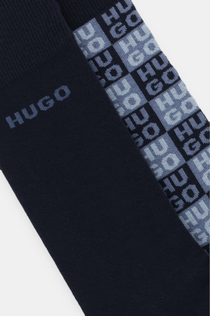 Nogavice HUGO 2P RS AARON CC 2-pack 50553168 mornarsko modra SS26