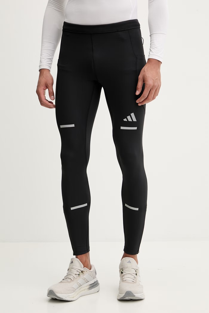 Tréningové legíny adidas Performance adi365 s elastanom čierna JP3847