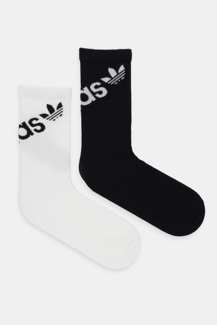 Ponožky adidas Originals 2-pak dlhé ponožky čierna KD8392