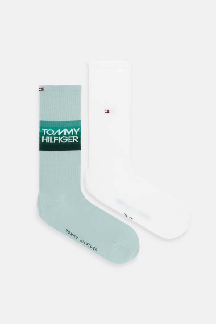 Tommy Hilfiger pánské ponožky zelená 701238621
