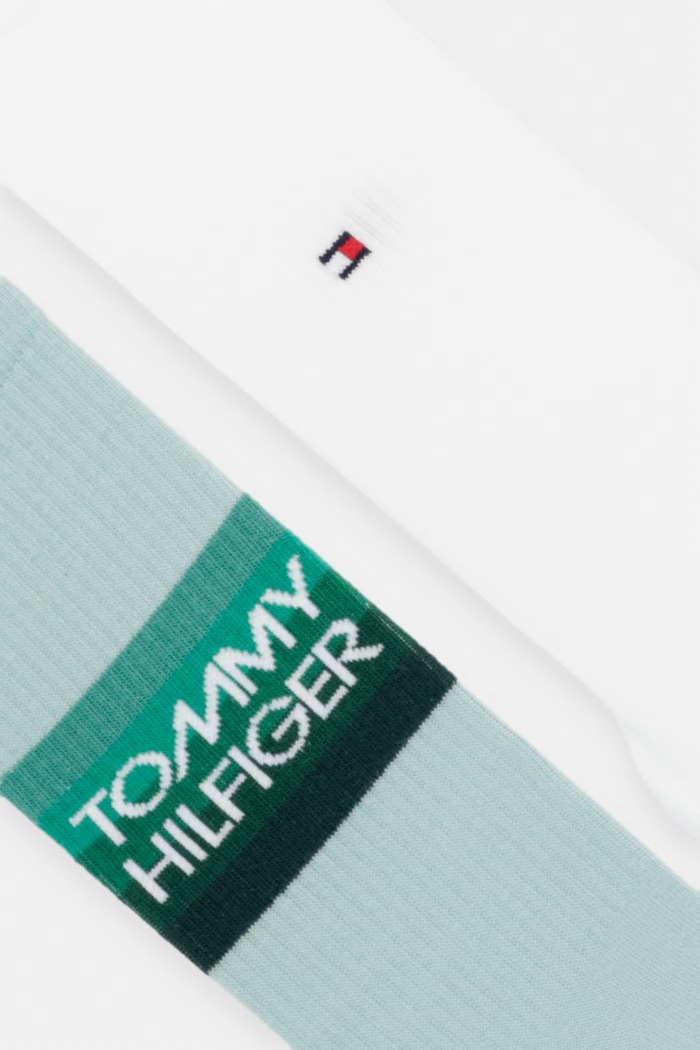 Tommy Hilfiger pánské ponožky 701238621 zelená SS26