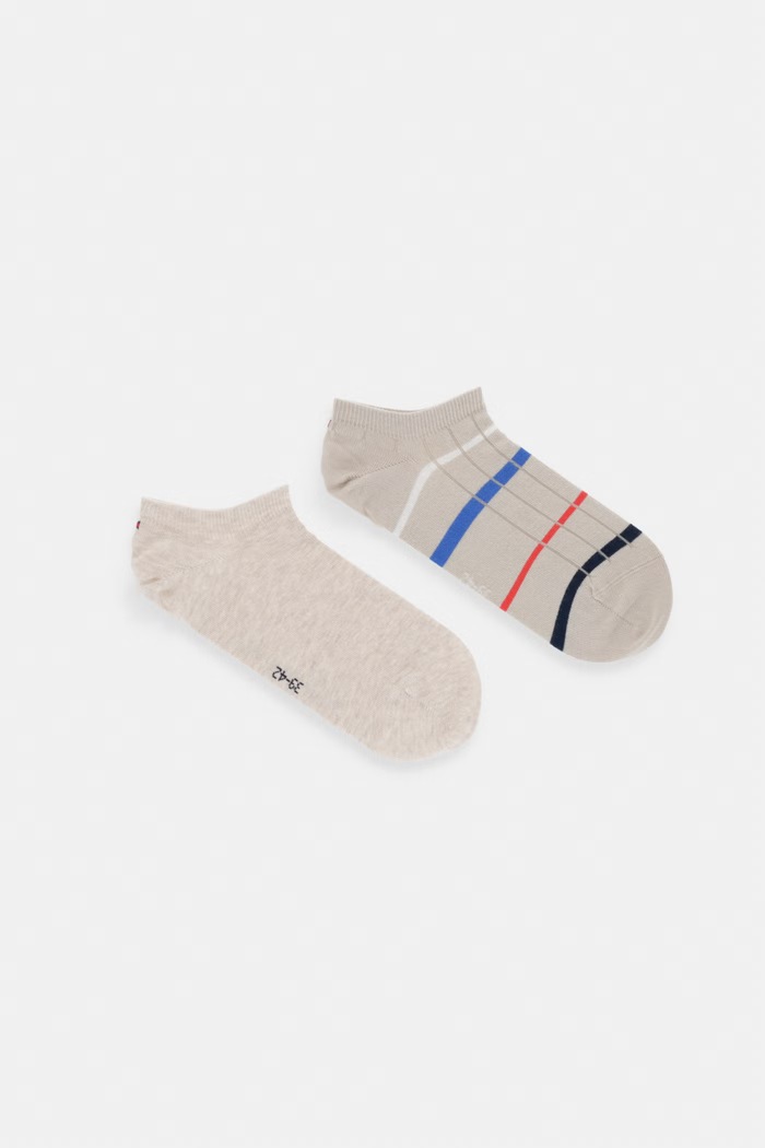 Tommy Hilfiger ponožky pánske 2-pak béžová 701238499