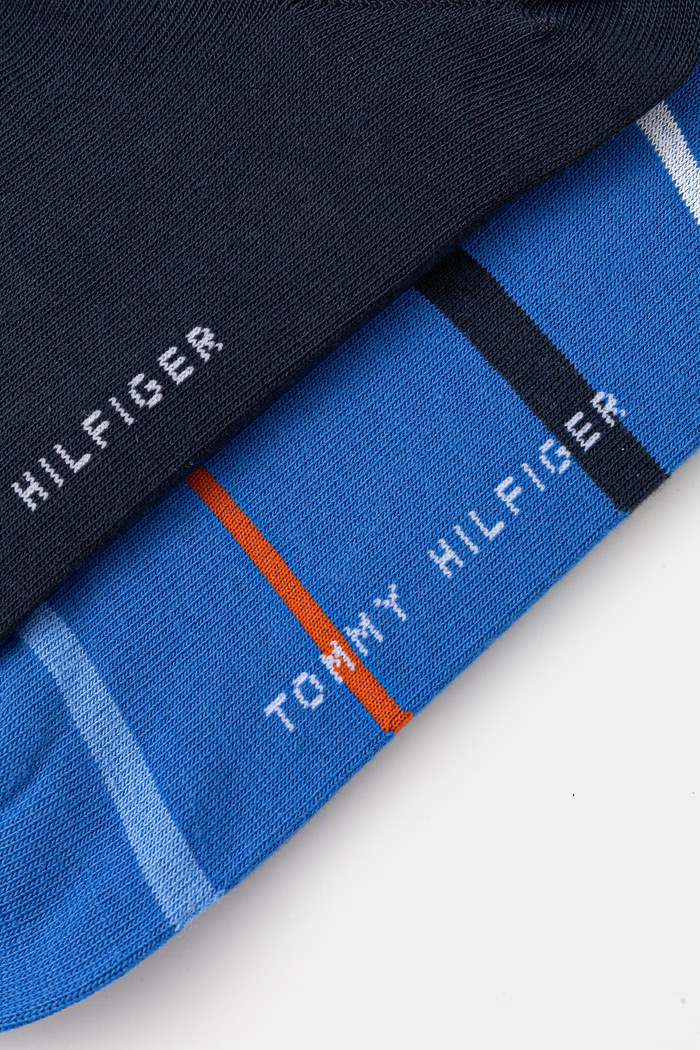 Tommy Hilfiger ponožky pánske 2-pak 701238499 modrá SS26