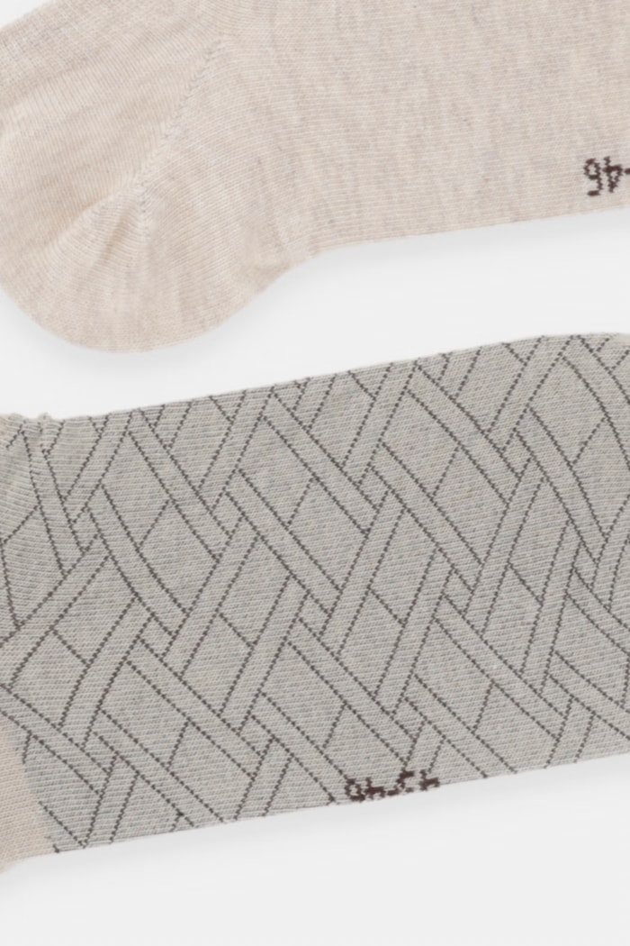 Tommy Hilfiger pánské ponožky 2-pack 701238506 béžová SS26