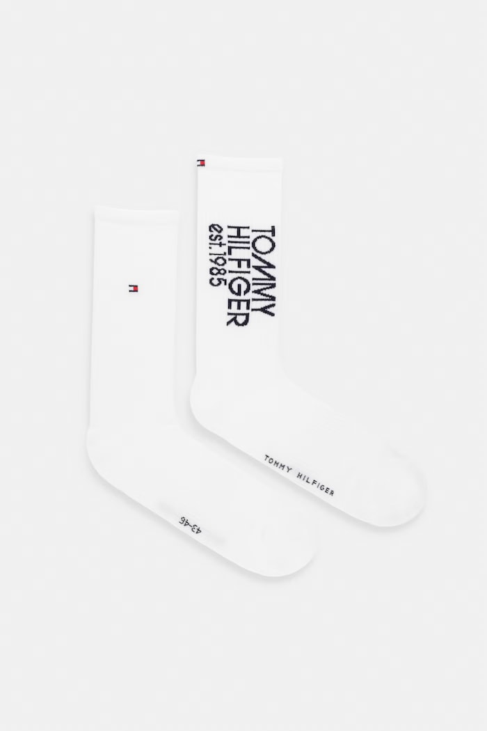 Tommy Hilfiger Κάλτσες ανδρικές 2-pack λευκό 701238828