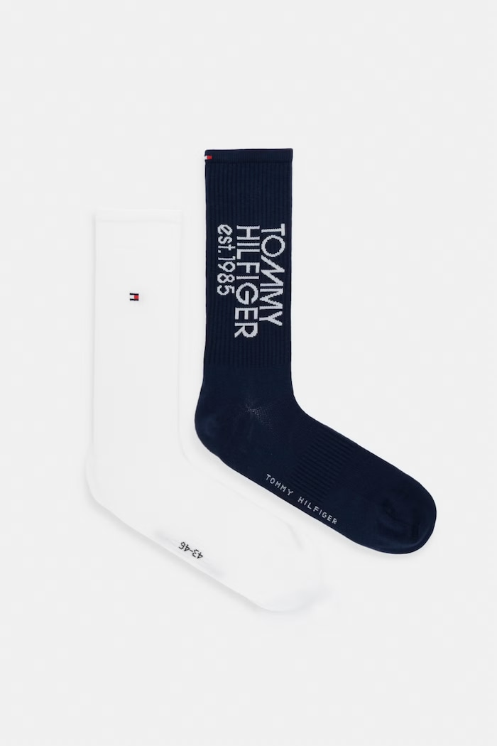 Tommy Hilfiger ponožky pánske 2-pak tmavomodrá 701238828