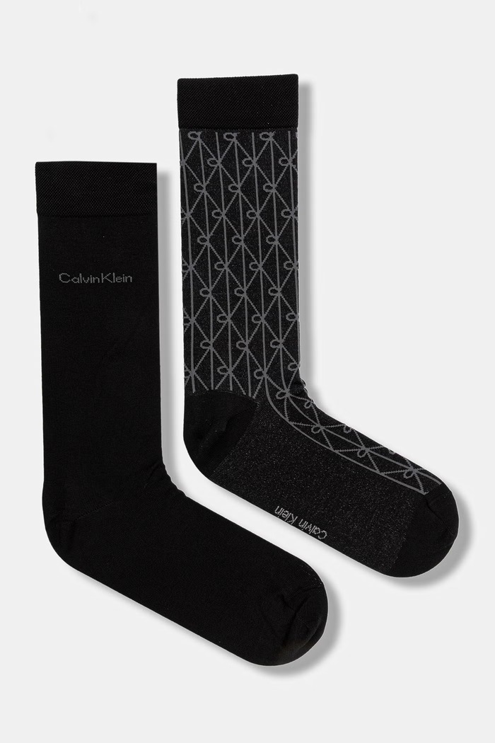 Calvin Klein Κάλτσες Ανδρικές 2-pack μαύρο 701237677