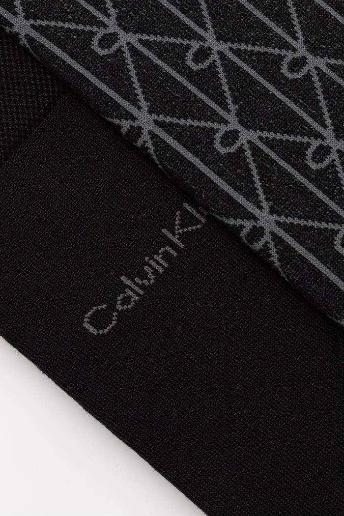 Calvin Klein Κάλτσες Ανδρικές 2-pack 701237677 μαύρο SS26
