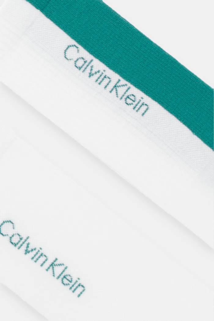 Calvin Klein ponožky pánské 2-pack 701237879 bílá SS26