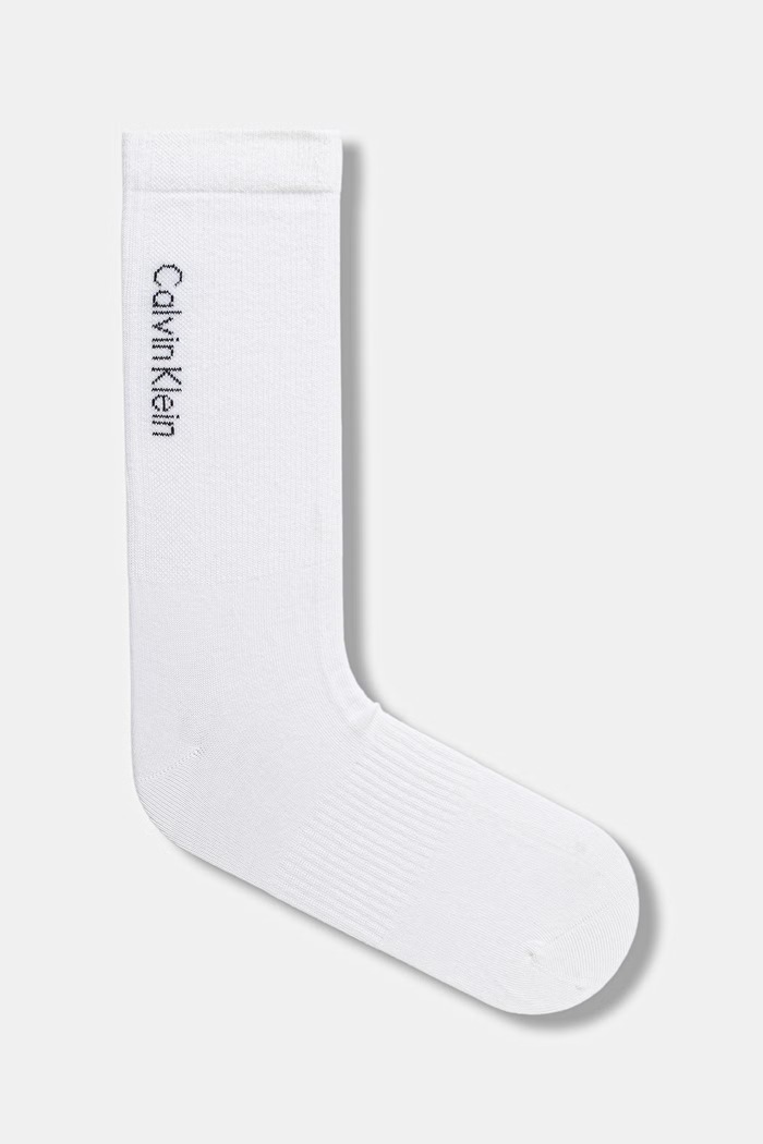 Calvin Klein pánské ponožky 2-pack bílá 701237879