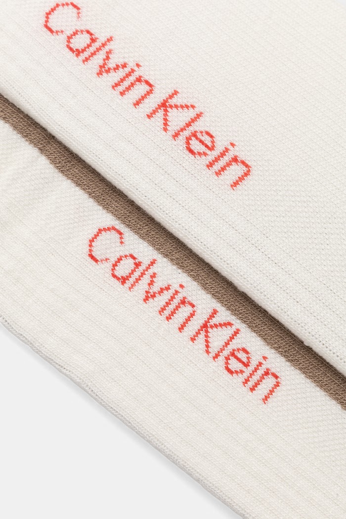 Calvin Klein ponožky pánské 2-pack 701237879 béžová SS26