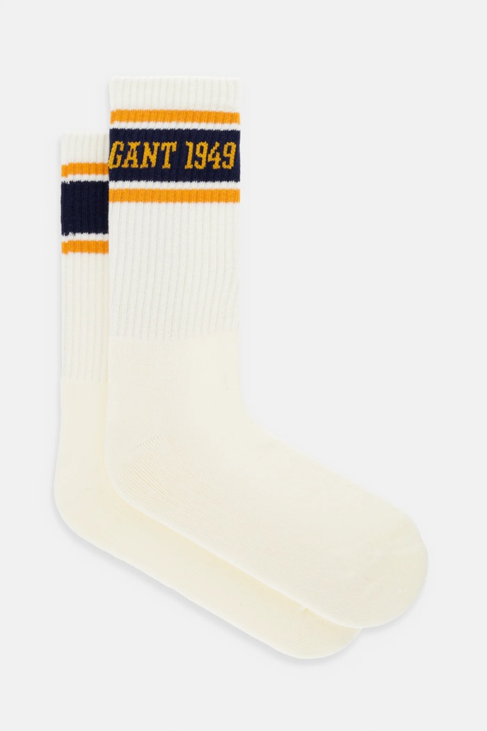Ponožky Gant jemný vzor béžová 9960380