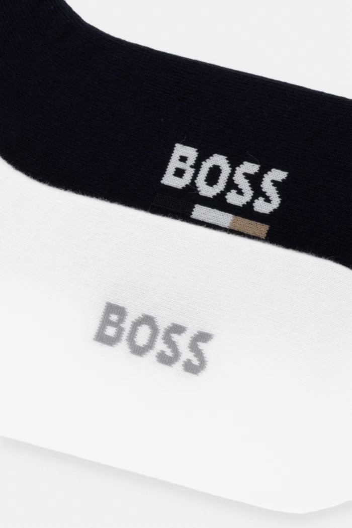 Ponožky BOSS 2-pak 50559426 tmavomodrá SS26
