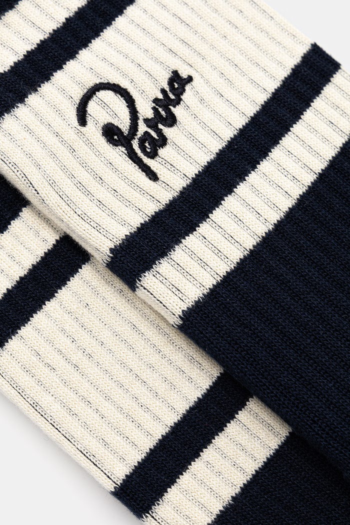 By Parra Signature Striped socks Men's 55190 navy SS26