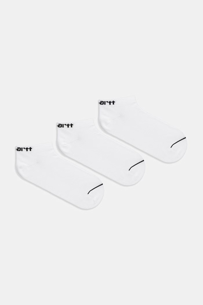 Carhartt WIP Script Sneakers Socks skarpety męskie 3-pack biały I036749.1ZJXX