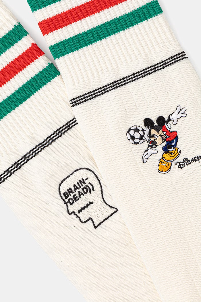 adidas Originals Brain Dead x Disney чорапи мъжки KS0227 бежов SS26