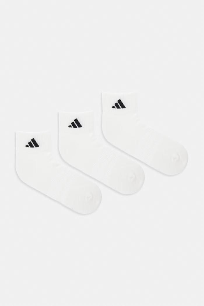 adidas skarpetki 3-pack skarpetki krótkie biały JZ0523